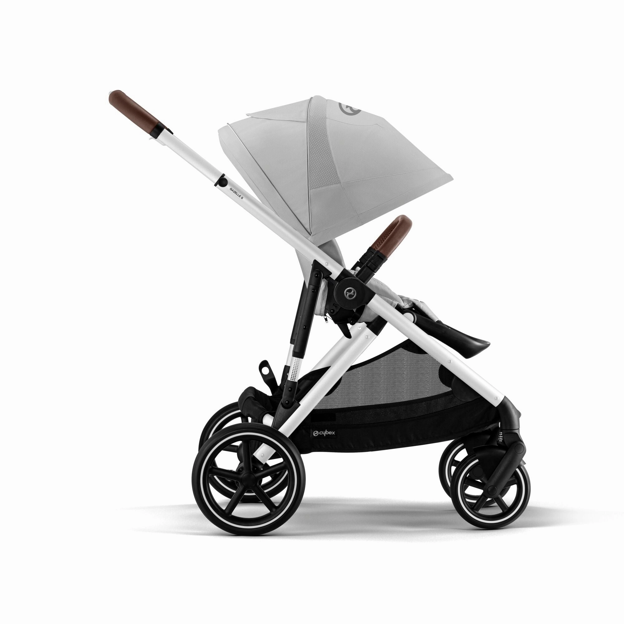 Cybex, Gazelle S Travel System Bundle w/ Cloud T i-Size, Stone Grey