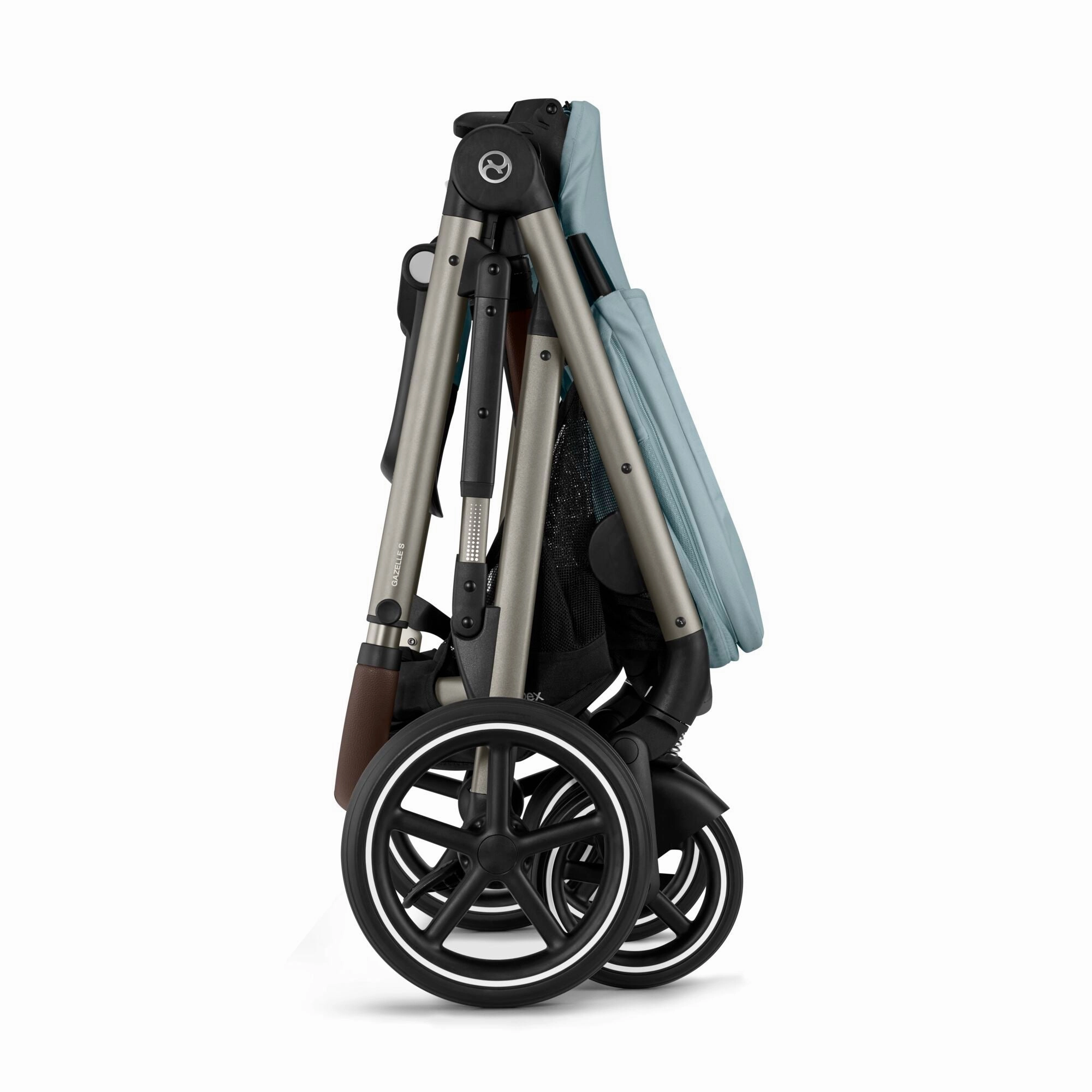 Cybex, Gazelle S Travel System Bundle w/ Cloud T i-Size, Stormy Blue