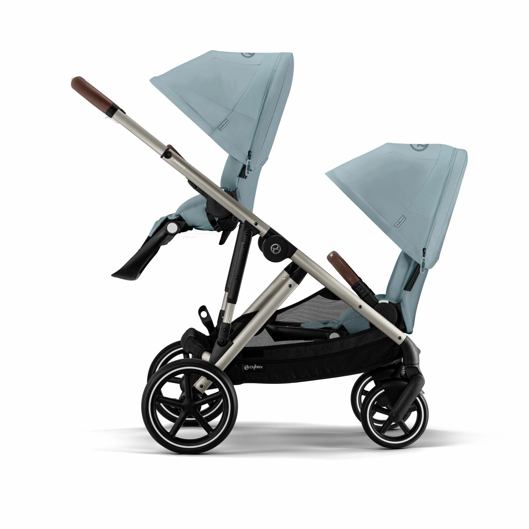 Cybex, Gazelle S Twin Travel System Bundle, Cloud T