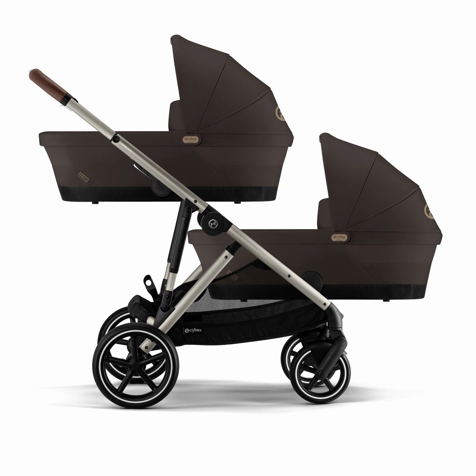 Cybex, Gazelle S Twin Travel System Bundle, Cloud T