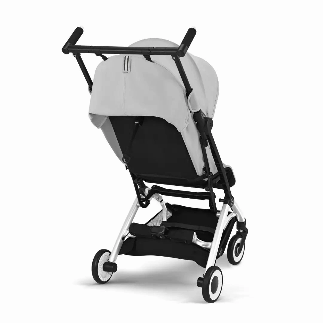 Cybex Libelle Compact Stroller - Fog Grey - Silver Frame
