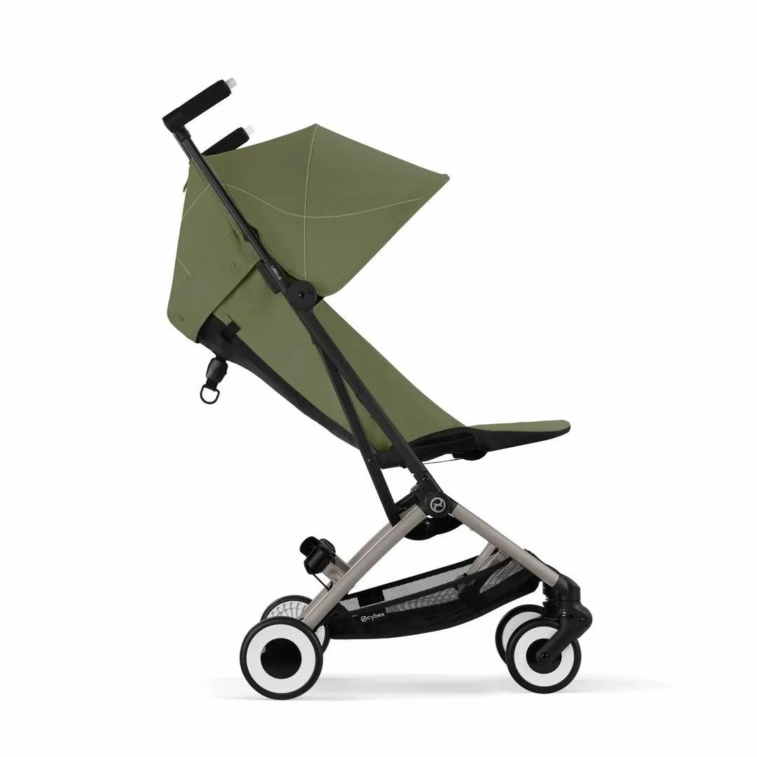 Cybex Libelle Compact Stroller - Moss Green - Black Frame