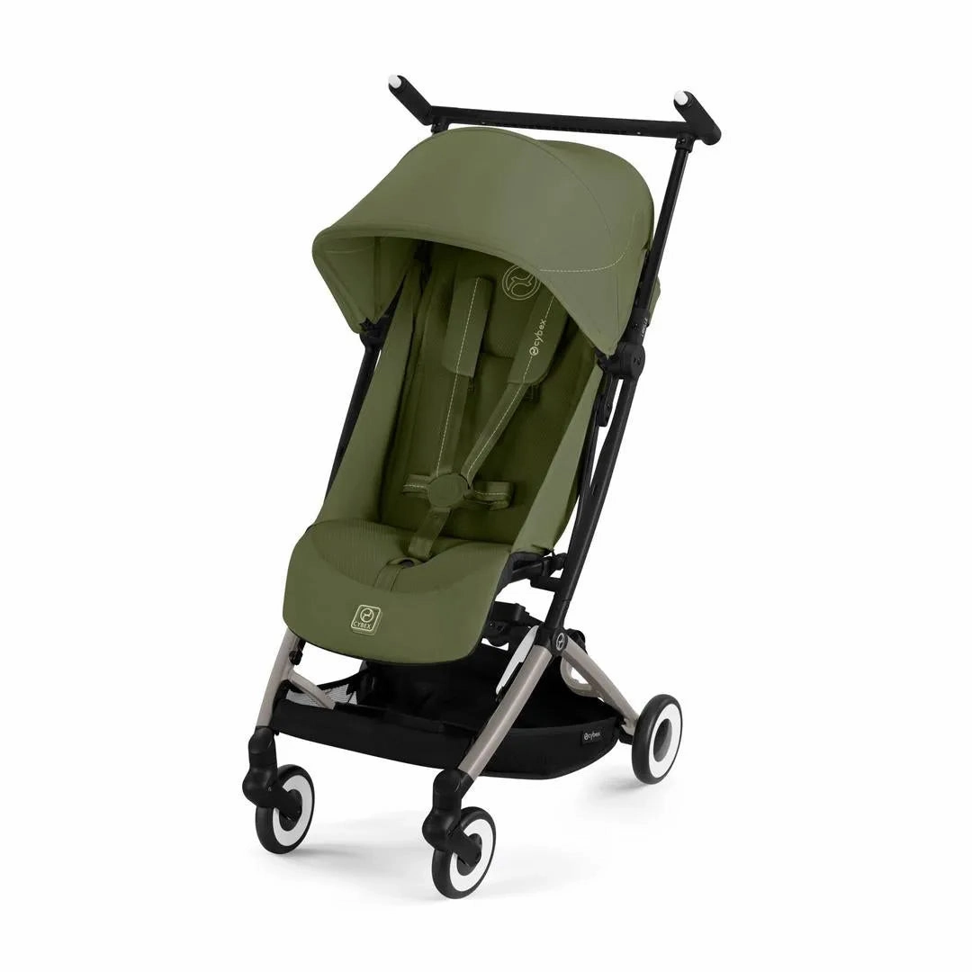 Cybex Libelle Compact Stroller - Moss Green - Black Frame