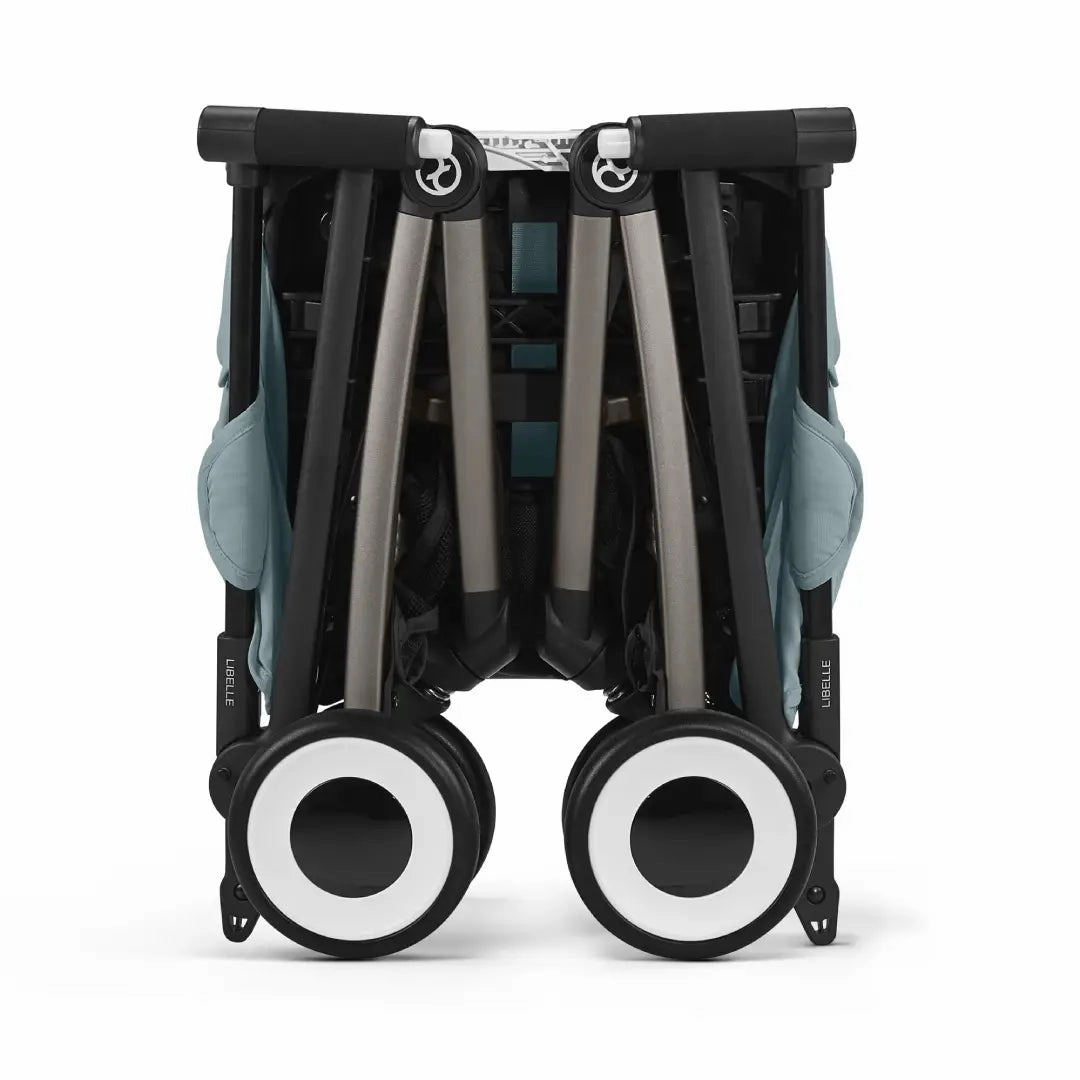 Cybex Libelle Compact Stroller - Stormy Blue - Taupe Frame
