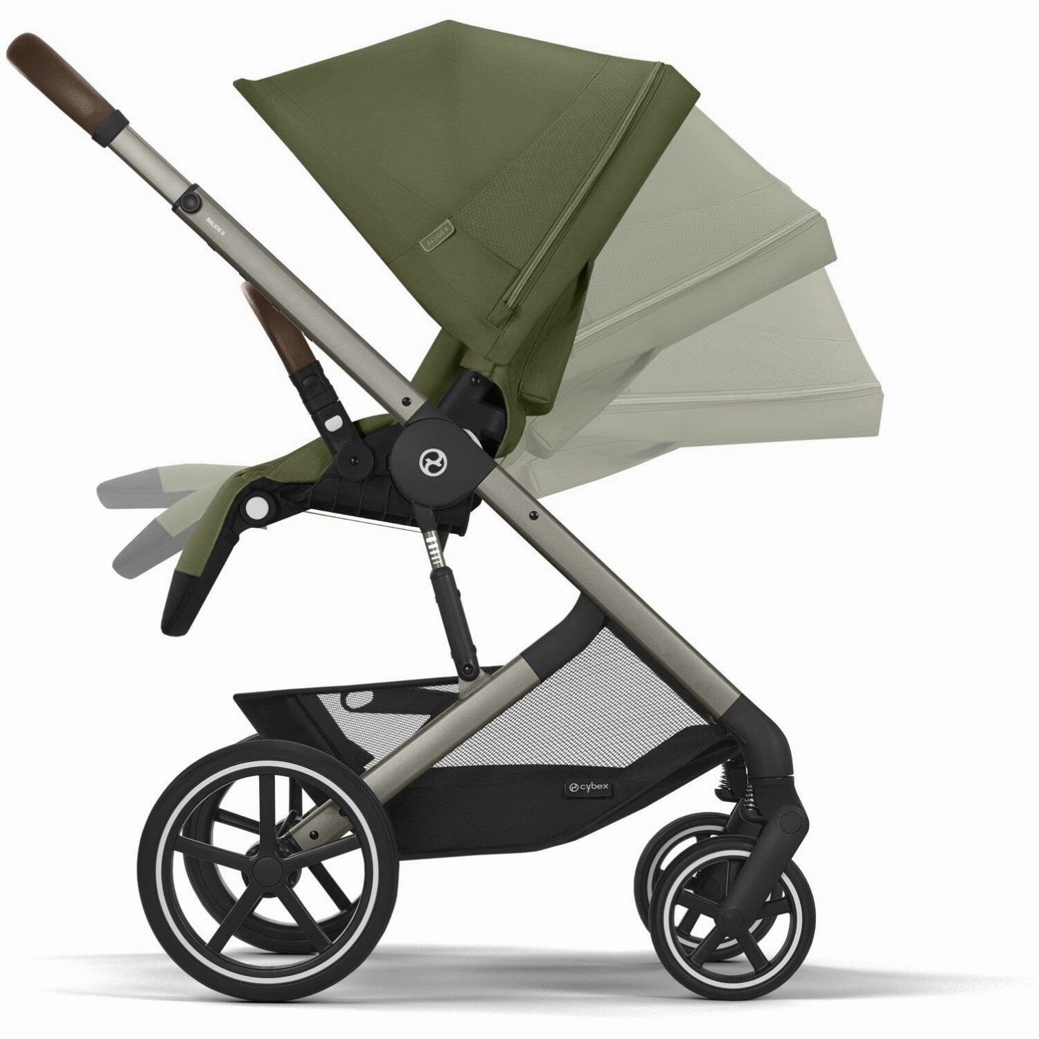 Cybex Moss Green Balios S Lux Tpe