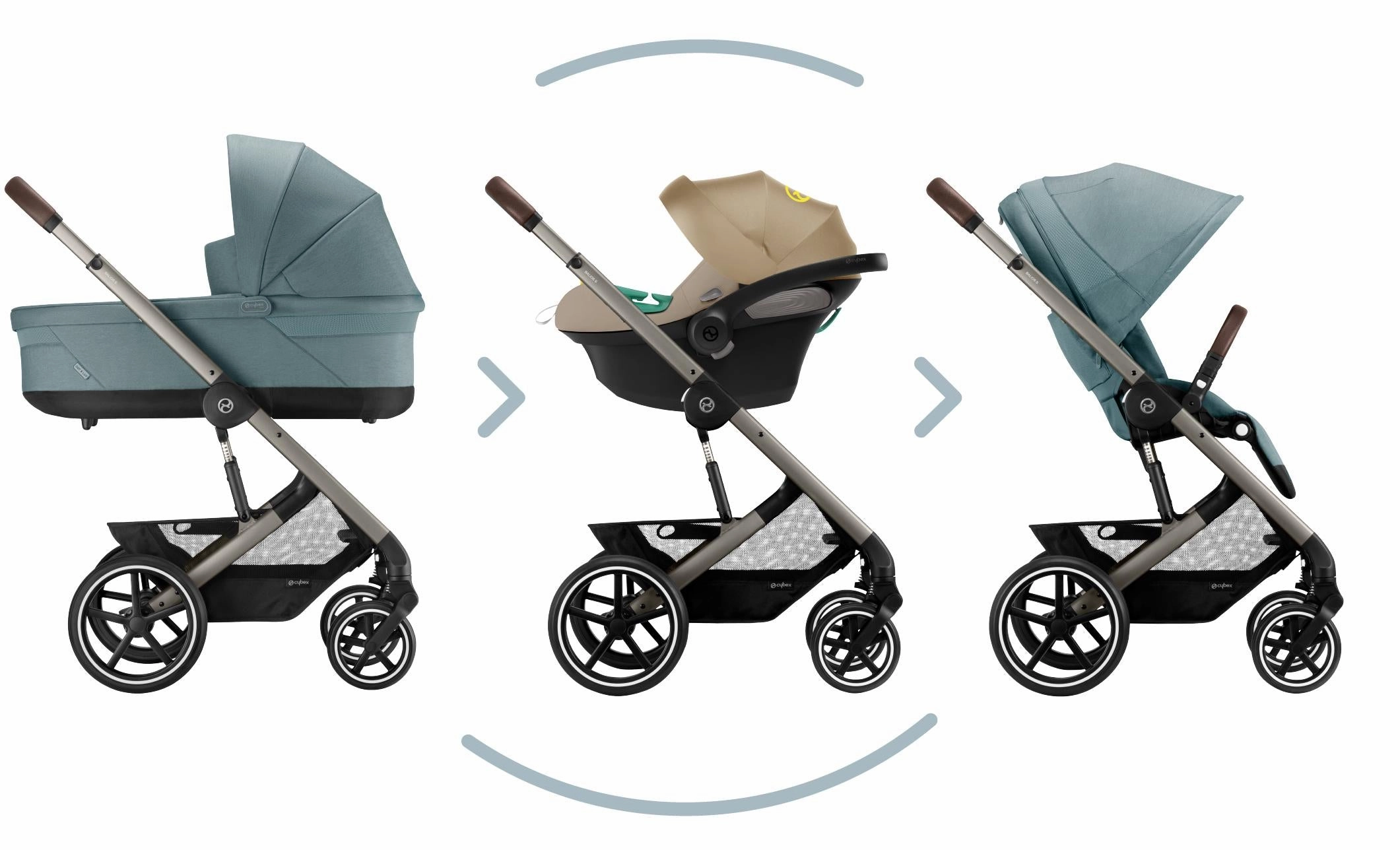 Cybex, New Balios S Lux Travel Bundle w/ Cloud T