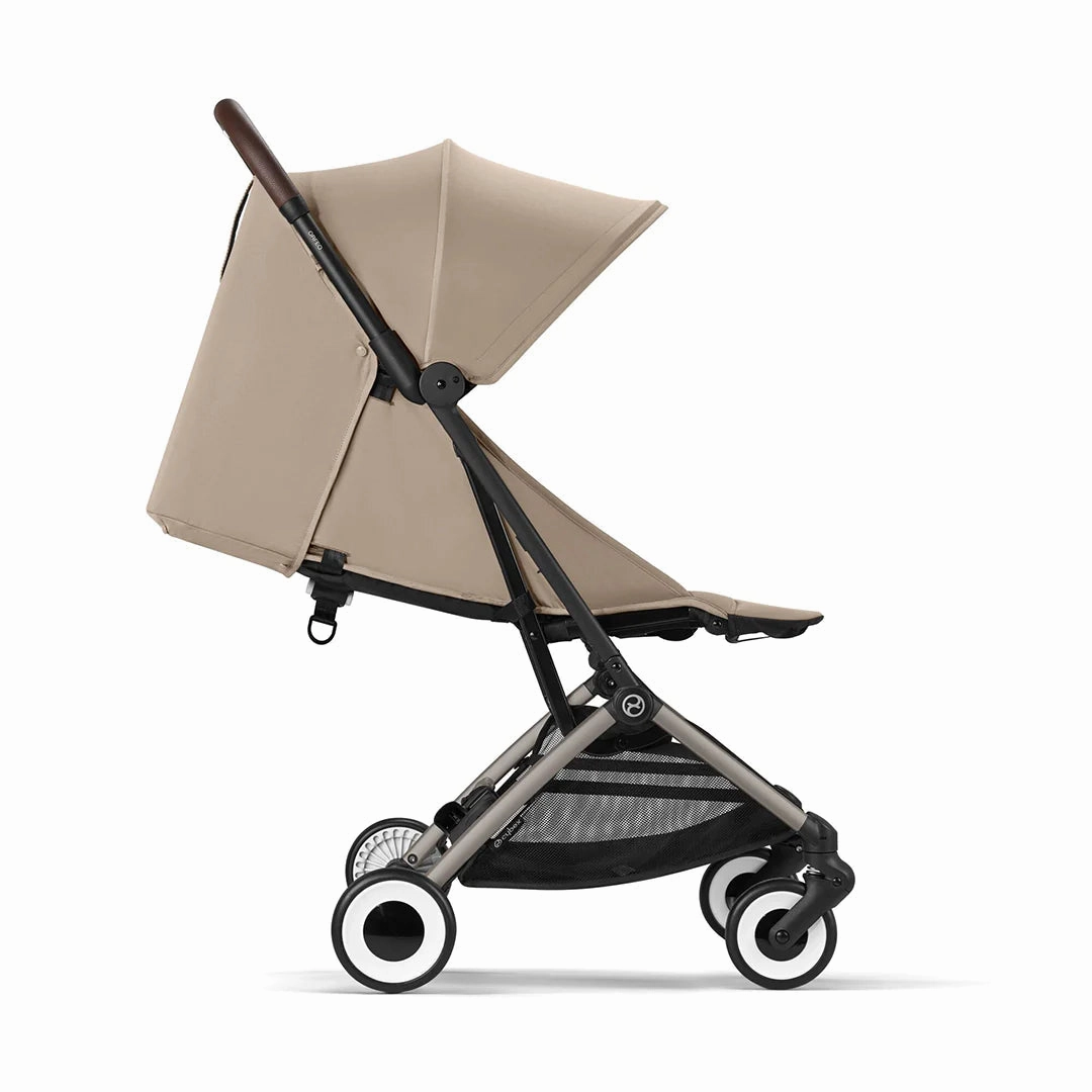 Cybex Orfeo Pushchair - Almond Beige - Taupe Frame