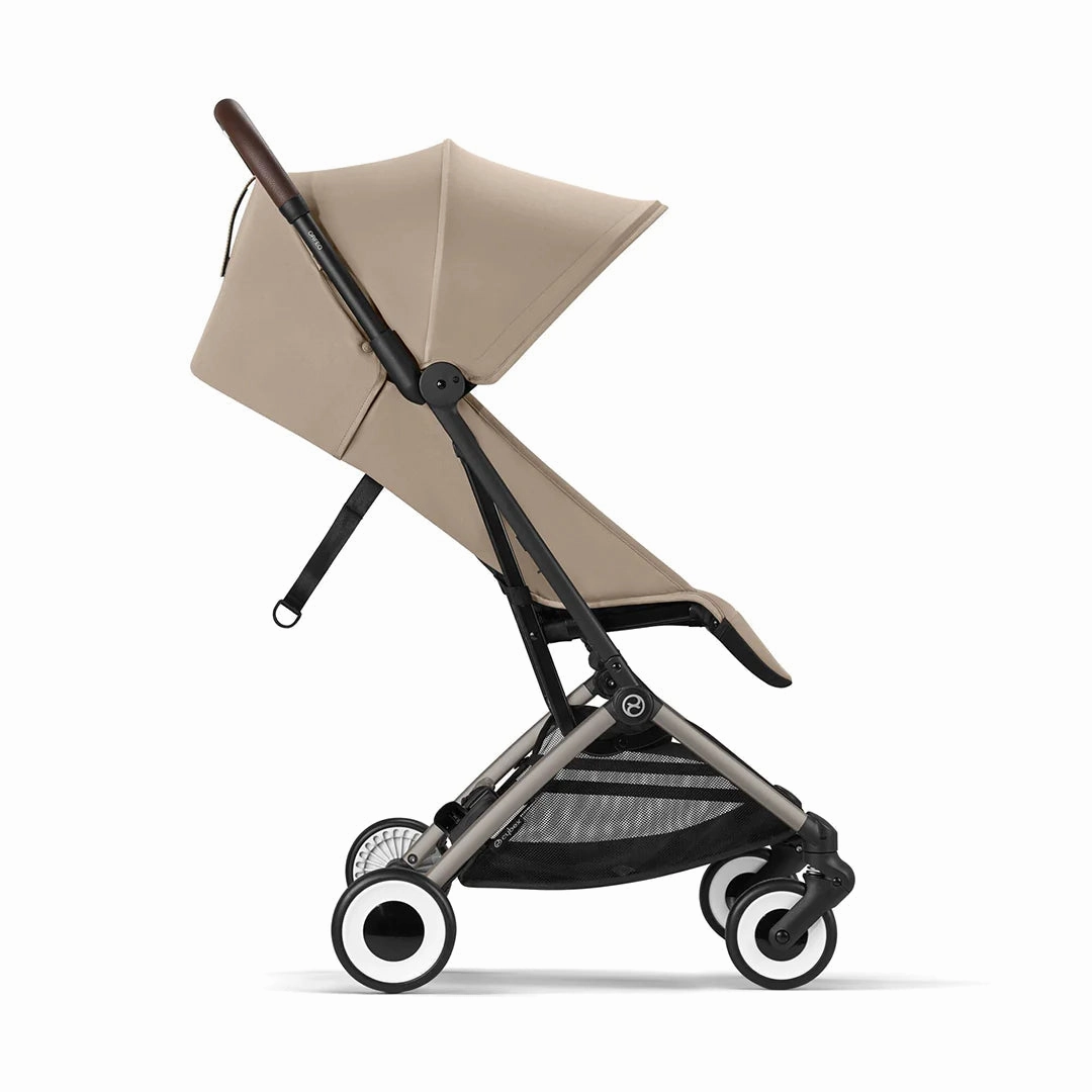 Cybex Orfeo Pushchair - Almond Beige - Taupe Frame