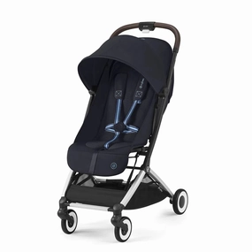 Cybex Orfeo Pushchair - Dark Blue - Silver Frame