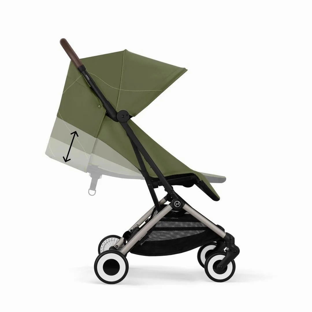 Cybex Orfeo Pushchair - Moss Green - Black Frame