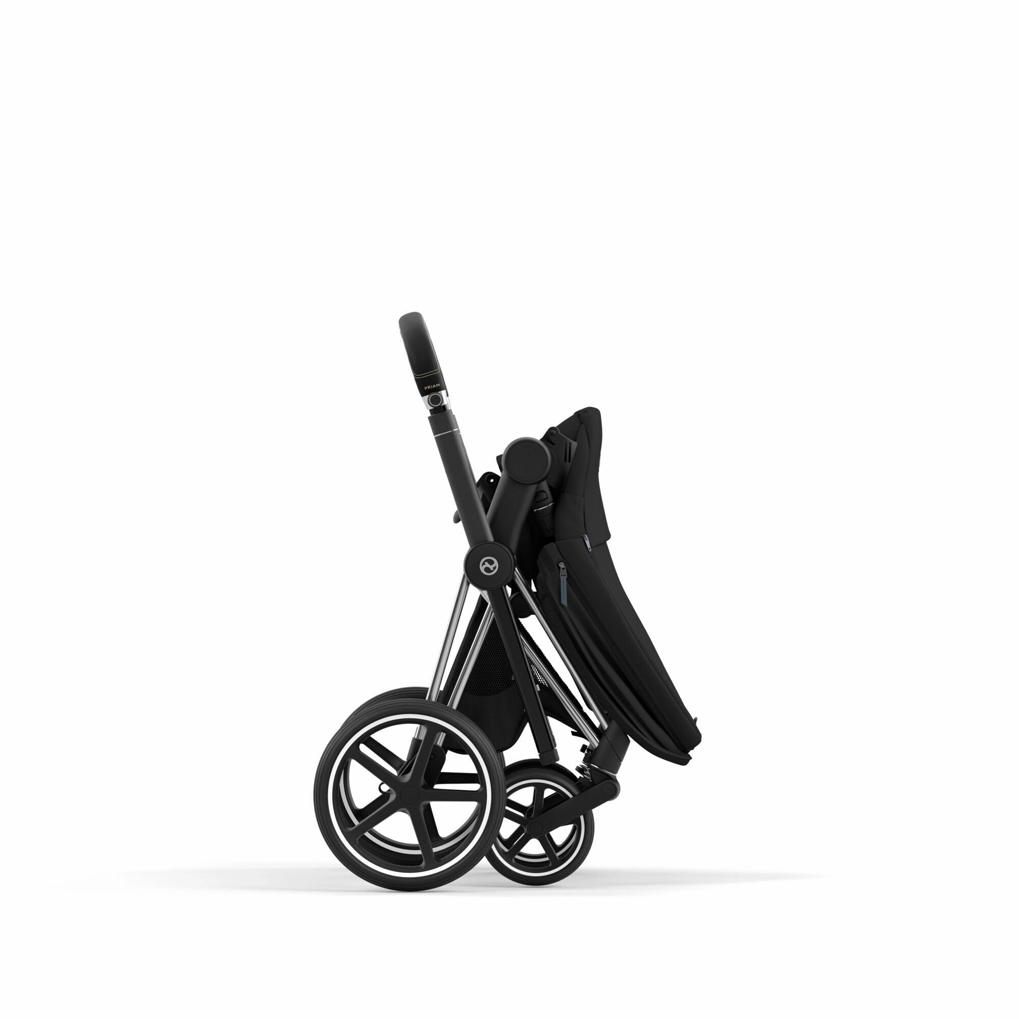 Cybex Priam (2022) Frame incl. Seat Hardpart Chrome Black