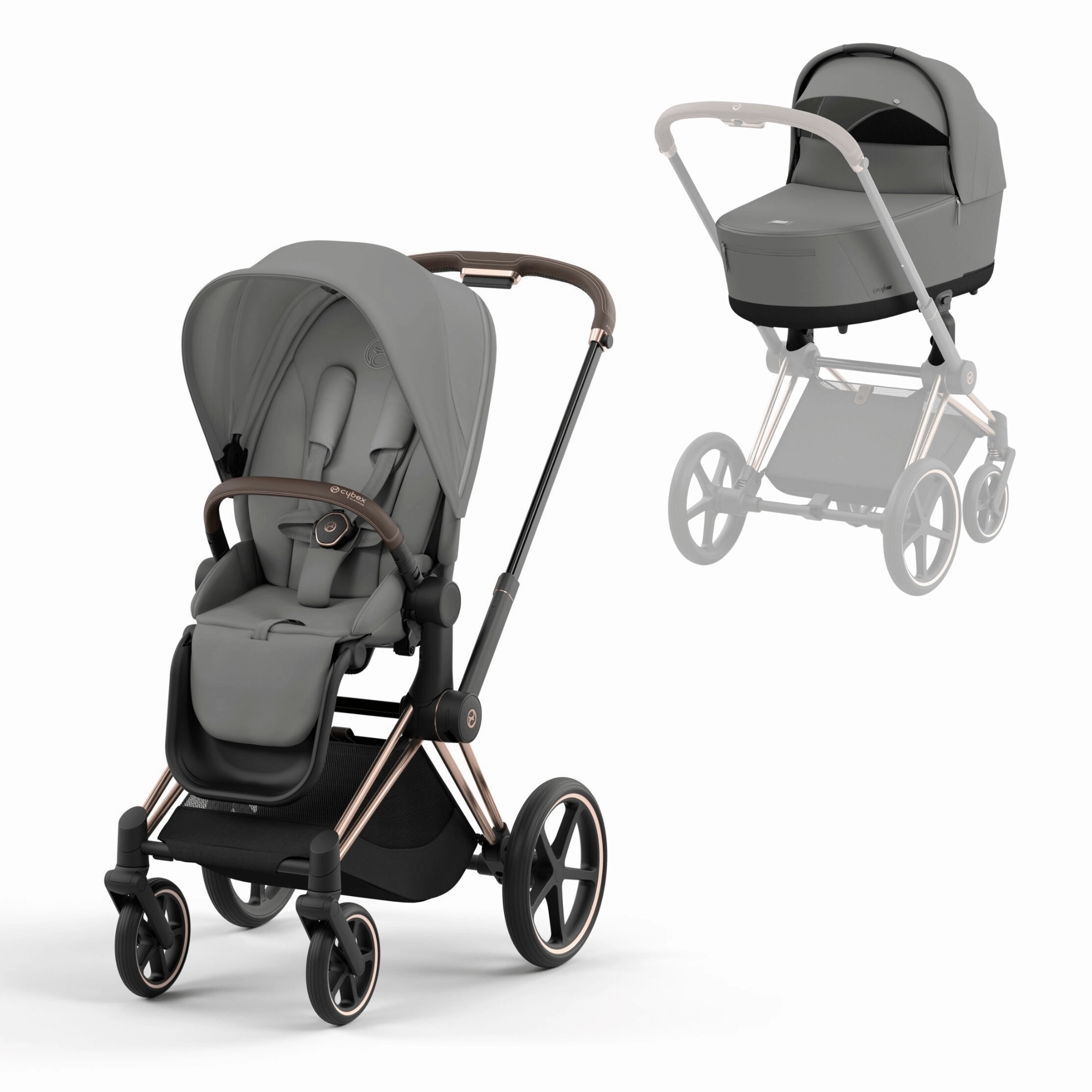 Cybex Priam & Lux Cot - Mirage Grey