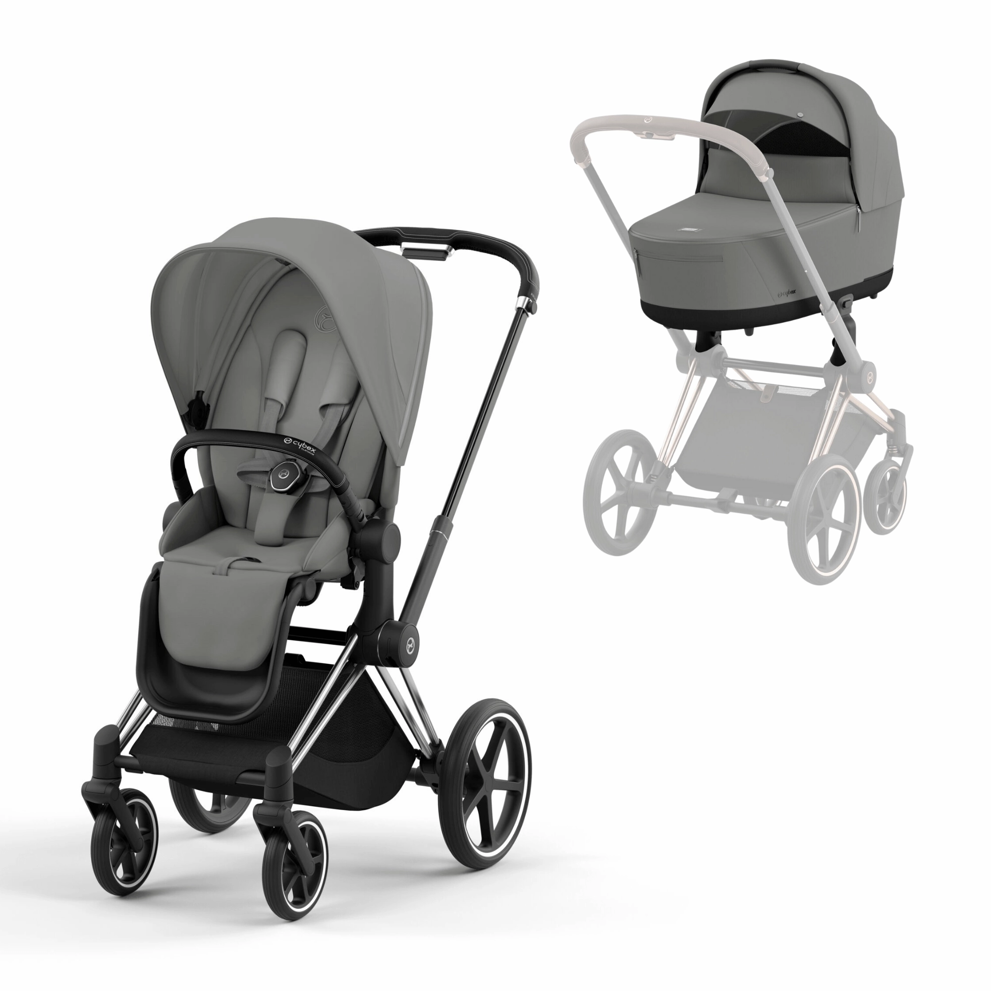 Cybex Priam & Lux Cot - Mirage Grey