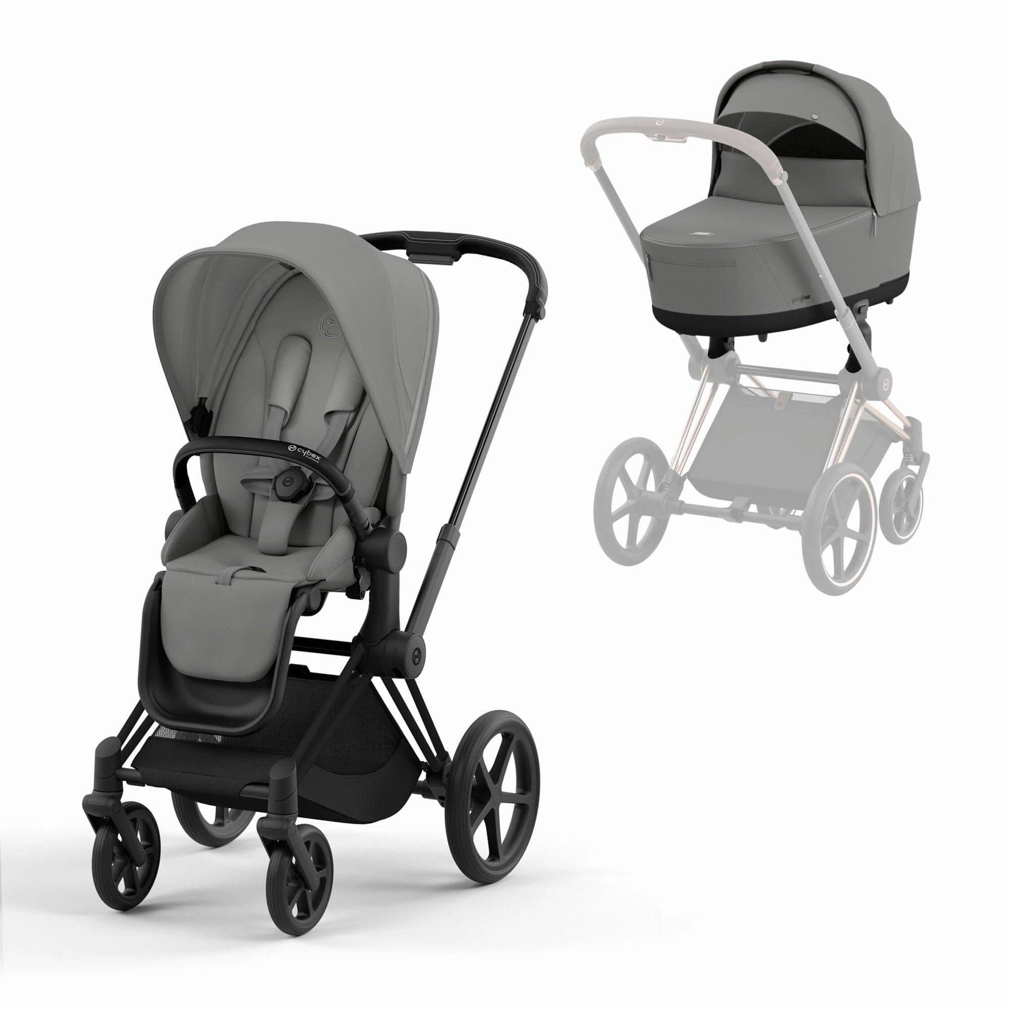 Cybex Priam & Lux Cot - Mirage Grey