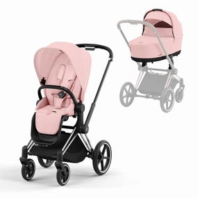 Cybex Priam & Lux Cot - Peach Pink