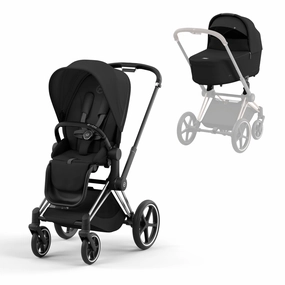 Cybex Priam & Lux Cot - Sepia Black