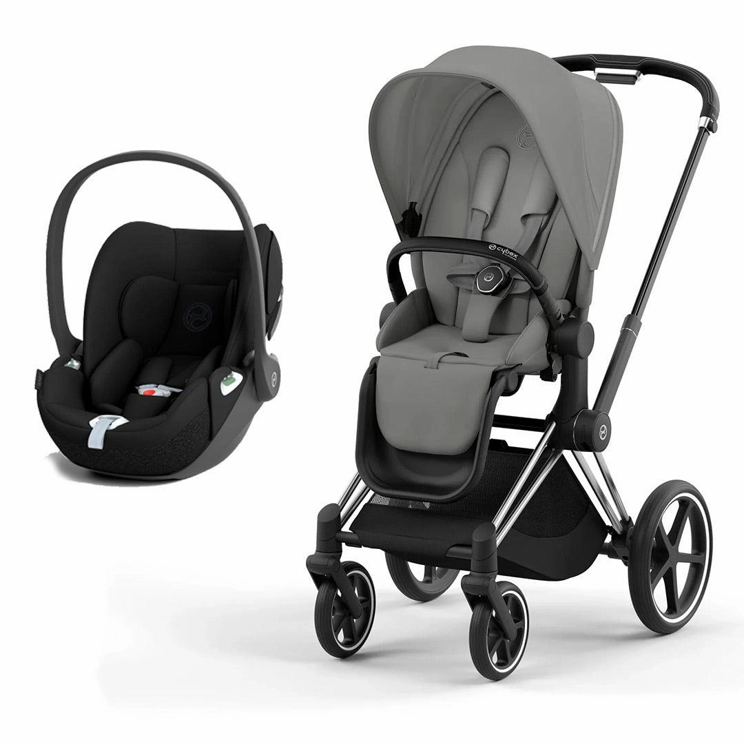 CYBEX Priam Cloud T Travel System - Mirage Grey