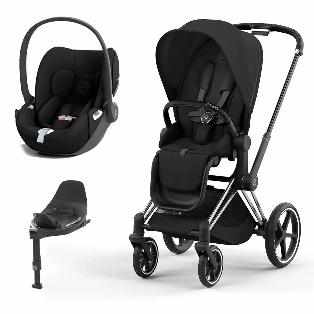 Cybex Priam Cloud T Travel System - Sepia Black