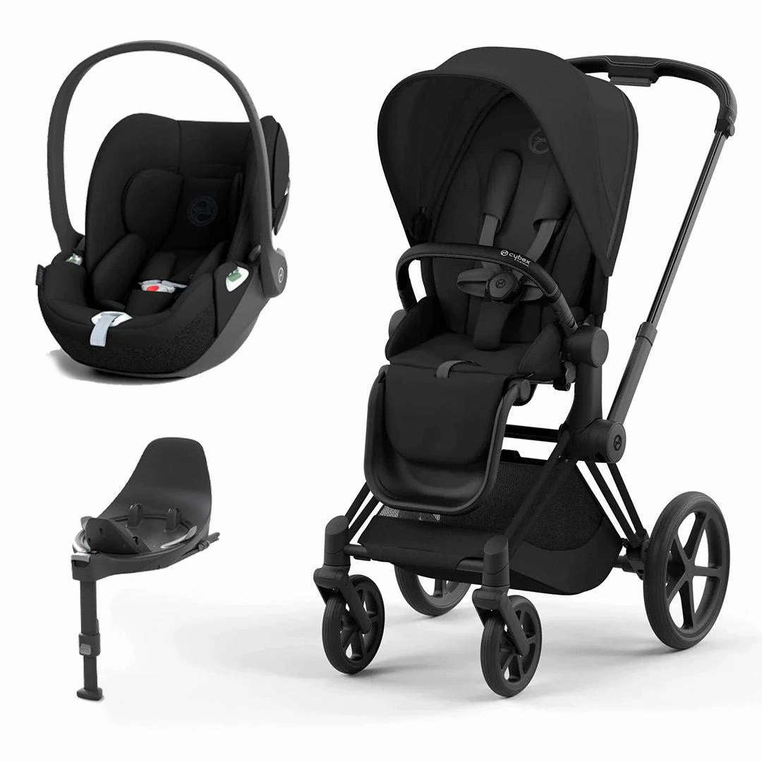 Cybex Priam Cloud T Travel System - Sepia Black
