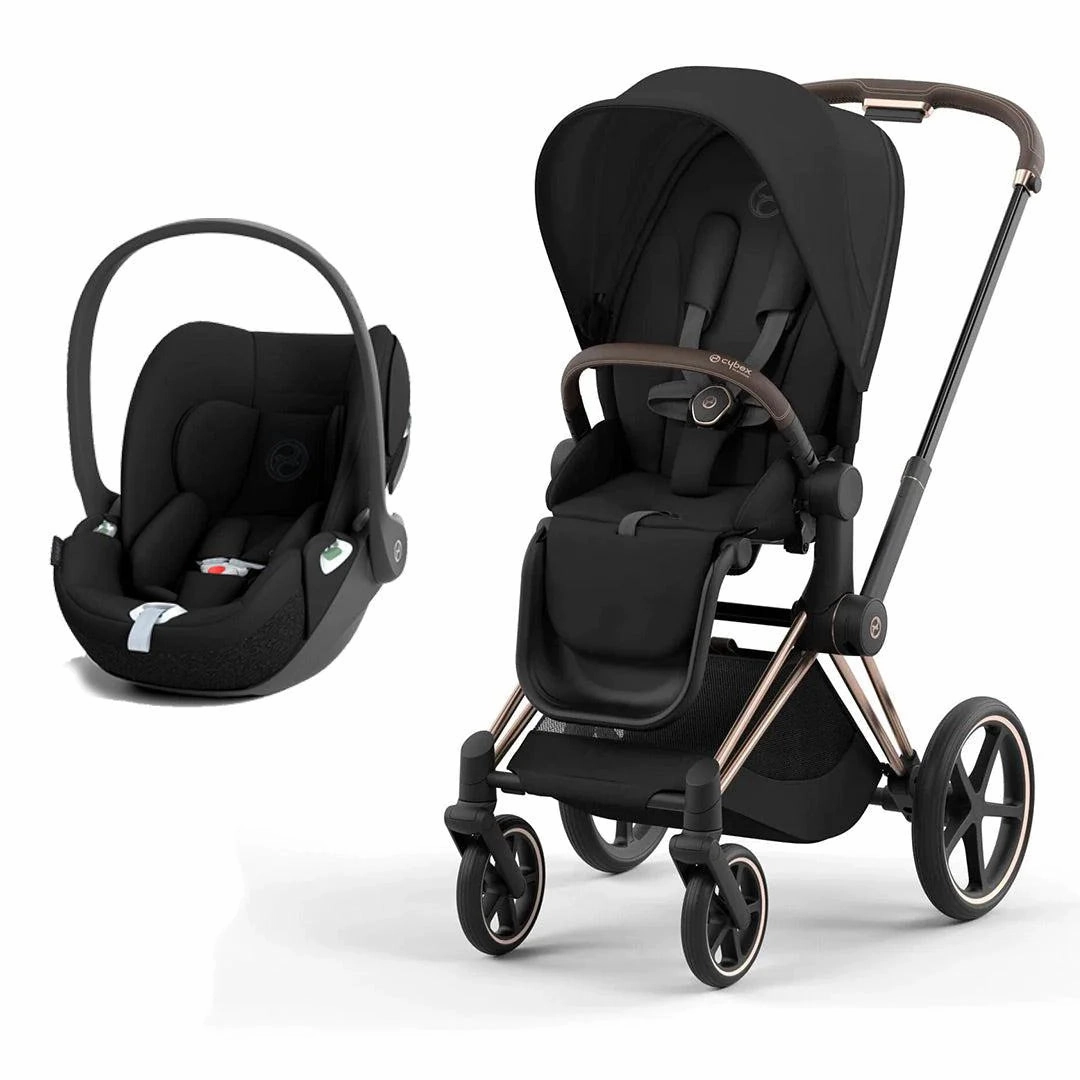 Cybex Priam Cloud T Travel System - Sepia Black