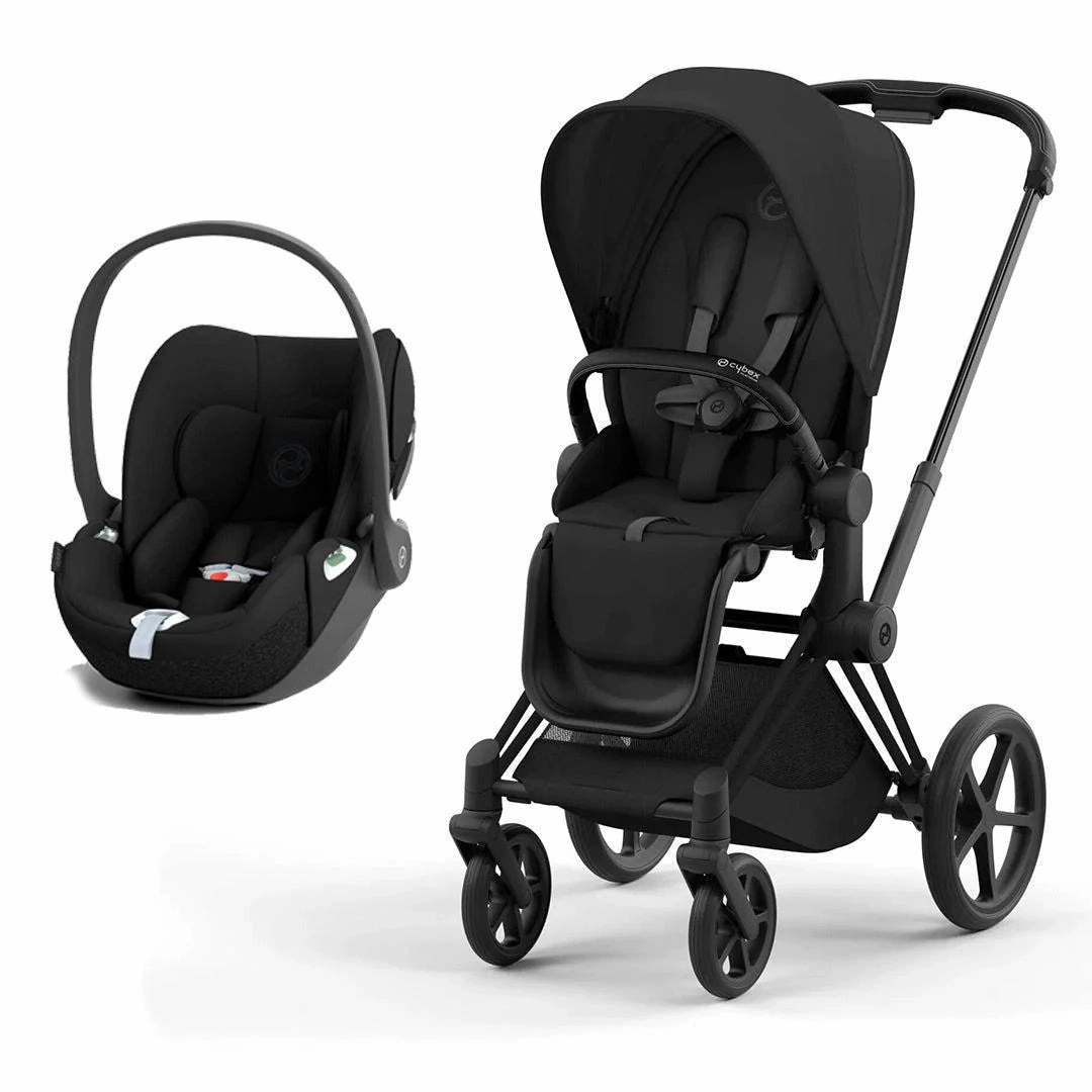 Cybex Priam Cloud T Travel System - Sepia Black