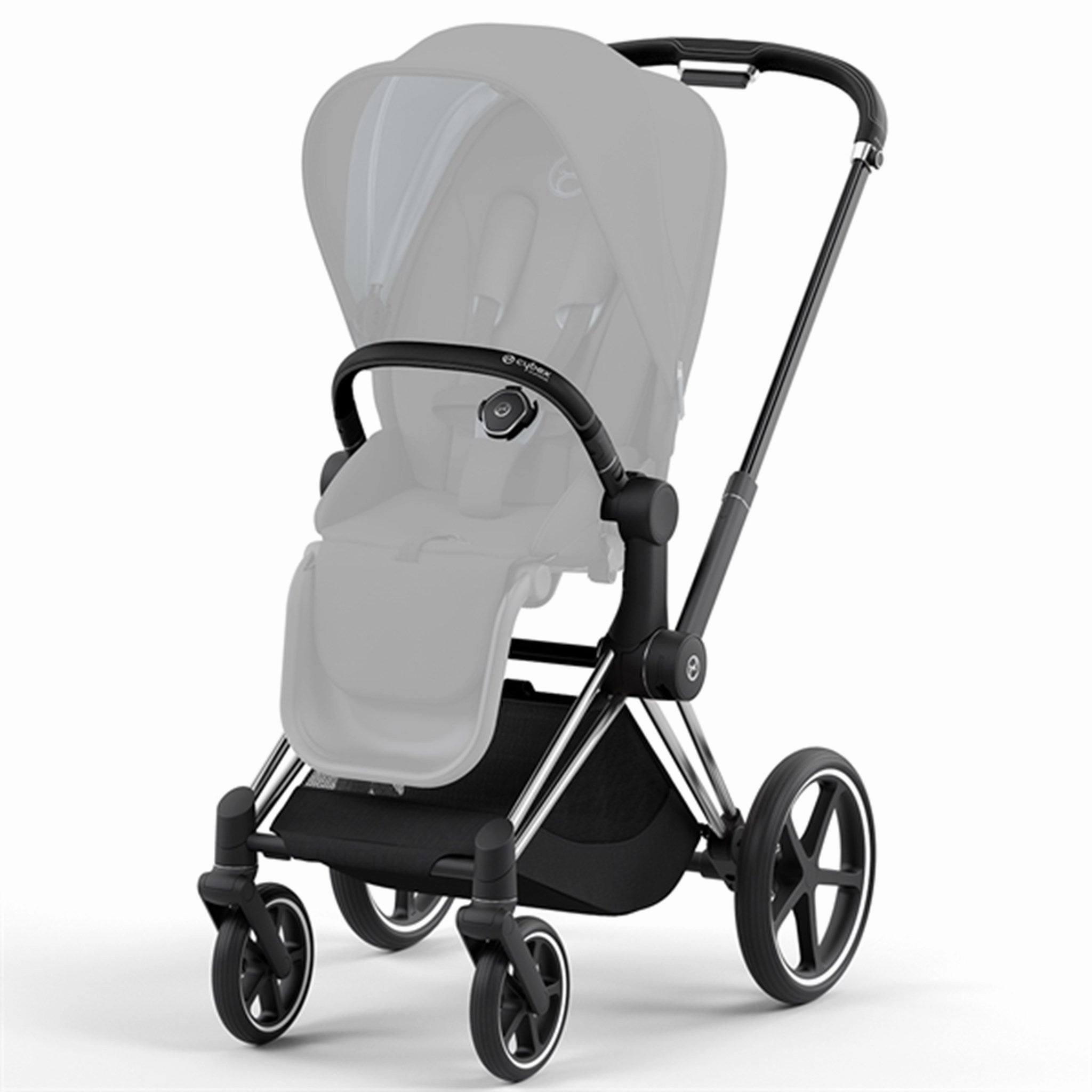Cybex PRIAM Frame incl. Seat Hardpart Chrome Black