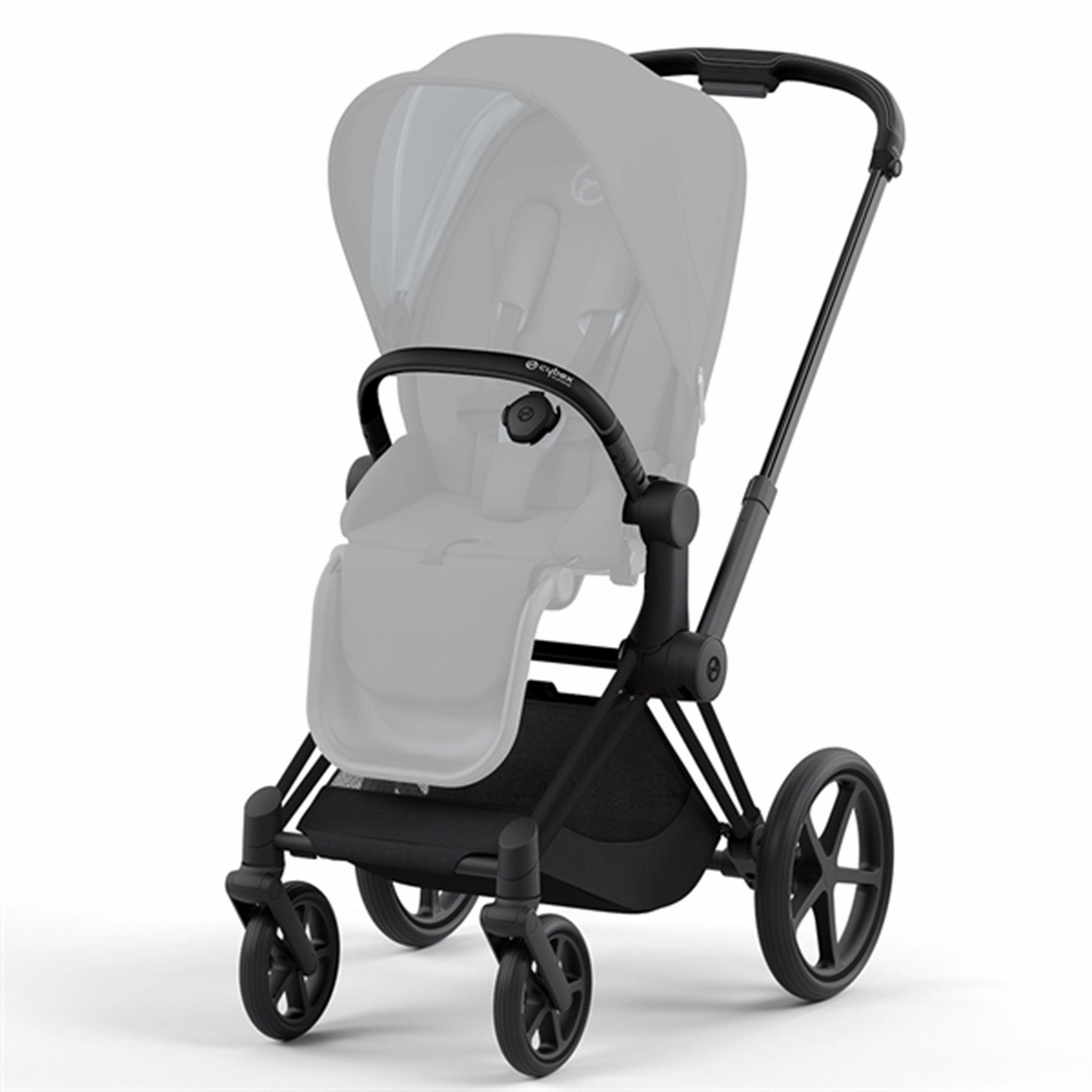 Cybex PRIAM Frame incl. Seat Hardpart Matt Black