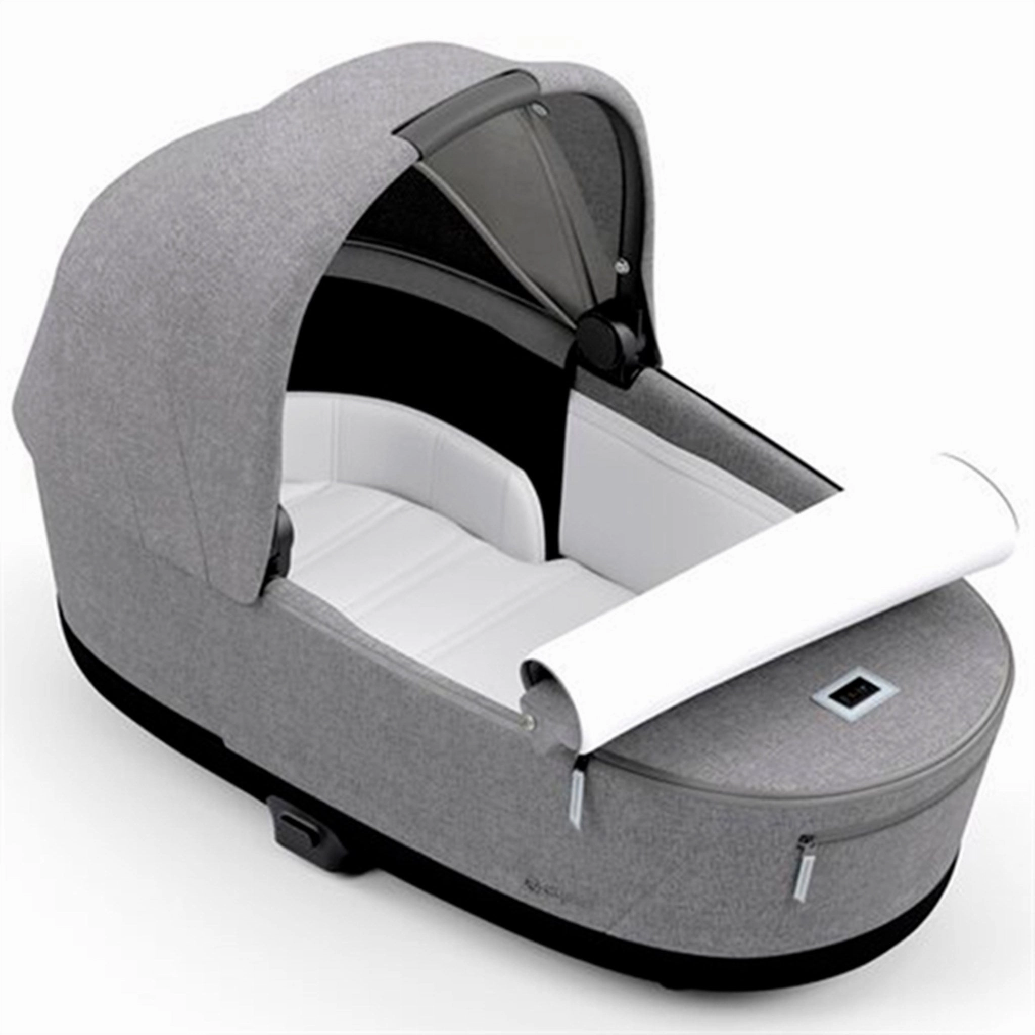Cybex PRIAM Lux Carry Cot Plus Manhattan Grey Plus