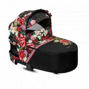 CYBEX Priam Lux Carrycot Spring Blossom Dark