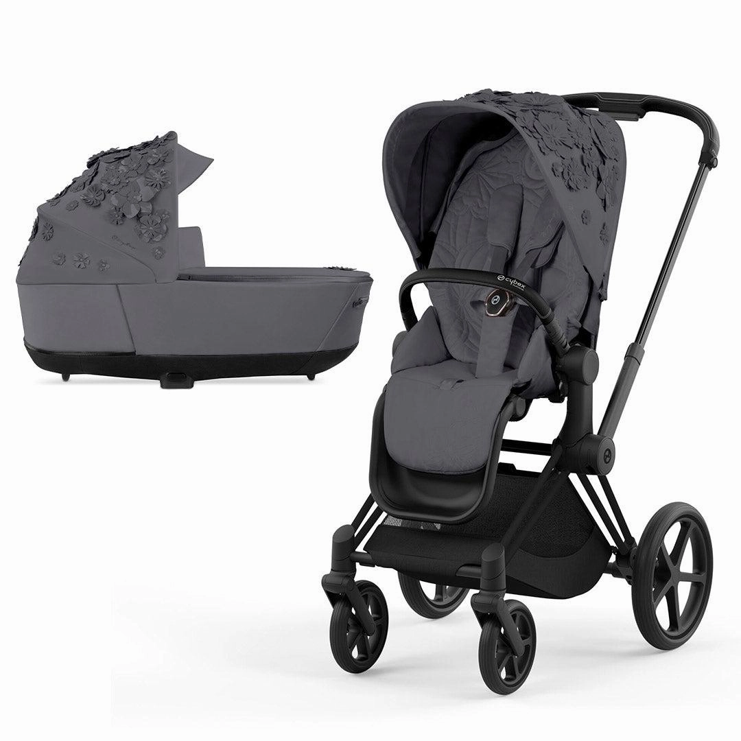 CYBEX Priam Pushchair - Simply Flowers - Dream Grey