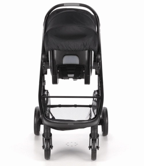 Diono Quantum 4 3-in-1 Travel System with LiteClik 30 R SafePlus Infant Car Seat & Base