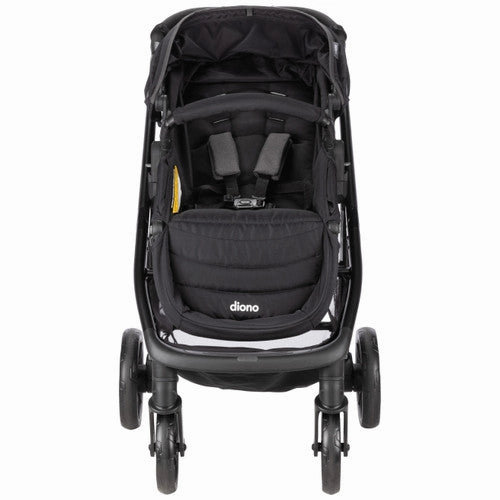 Diono Quantum 4 3-in-1 Travel System with LiteClik 30 R SafePlus Infant Car Seat & Base