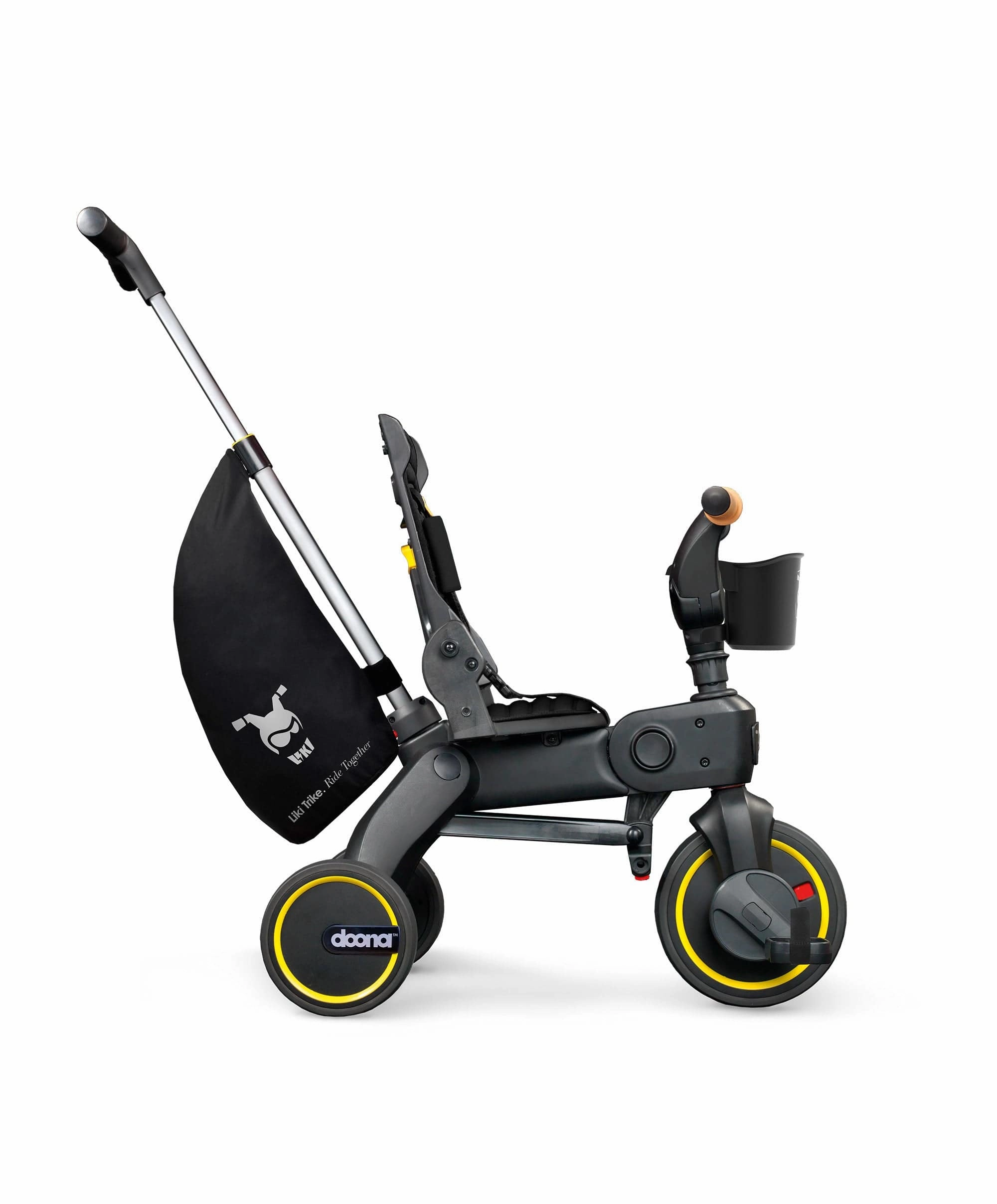 Doona&trade; Liki Push Along Trike S5 - Nitro Black Deluxe