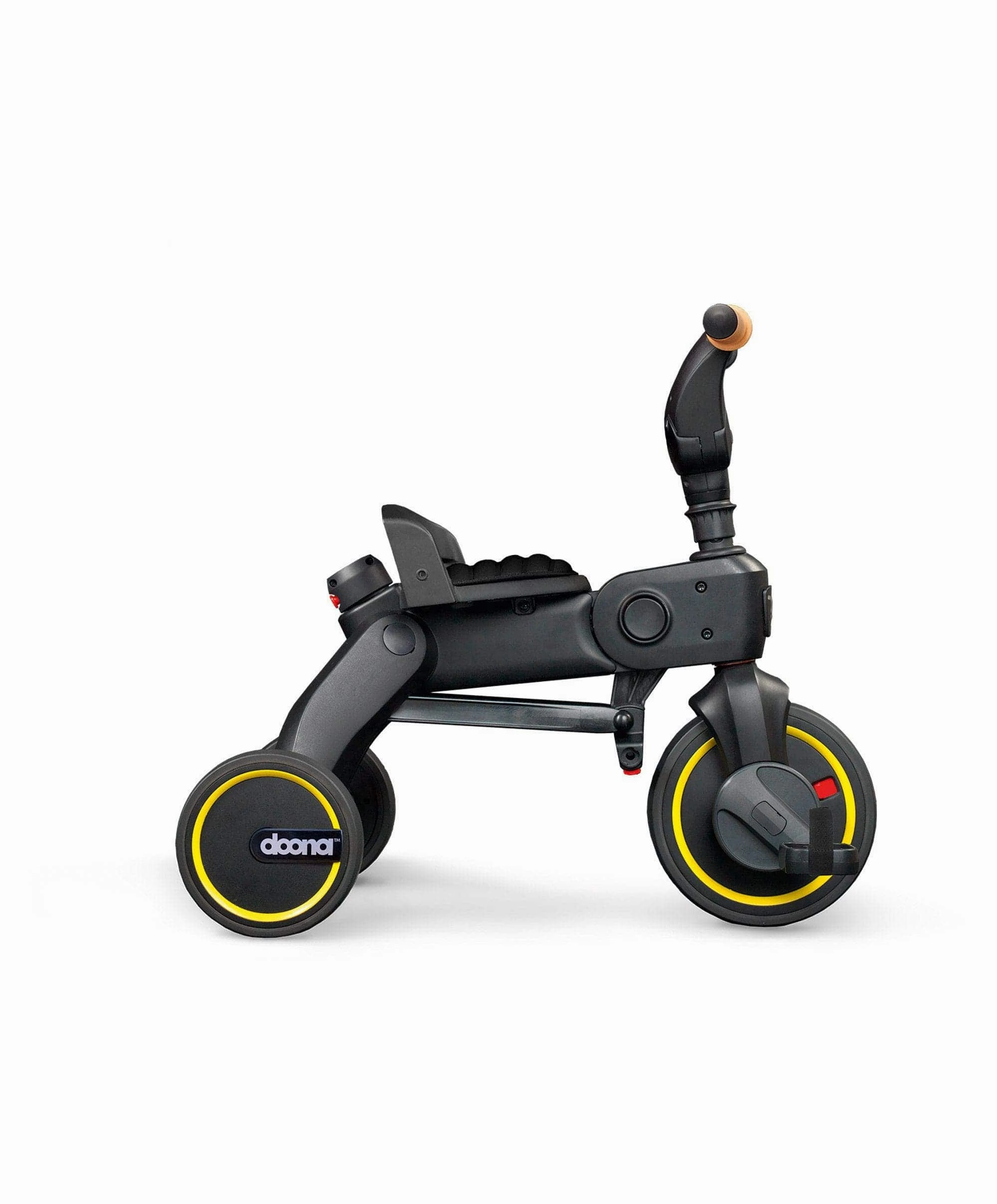 Doona&trade; Liki Push Along Trike S5 - Nitro Black Deluxe