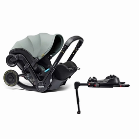 Doona X Infant Car Seat Stroller and X Isofix Base (Dusty Sage)