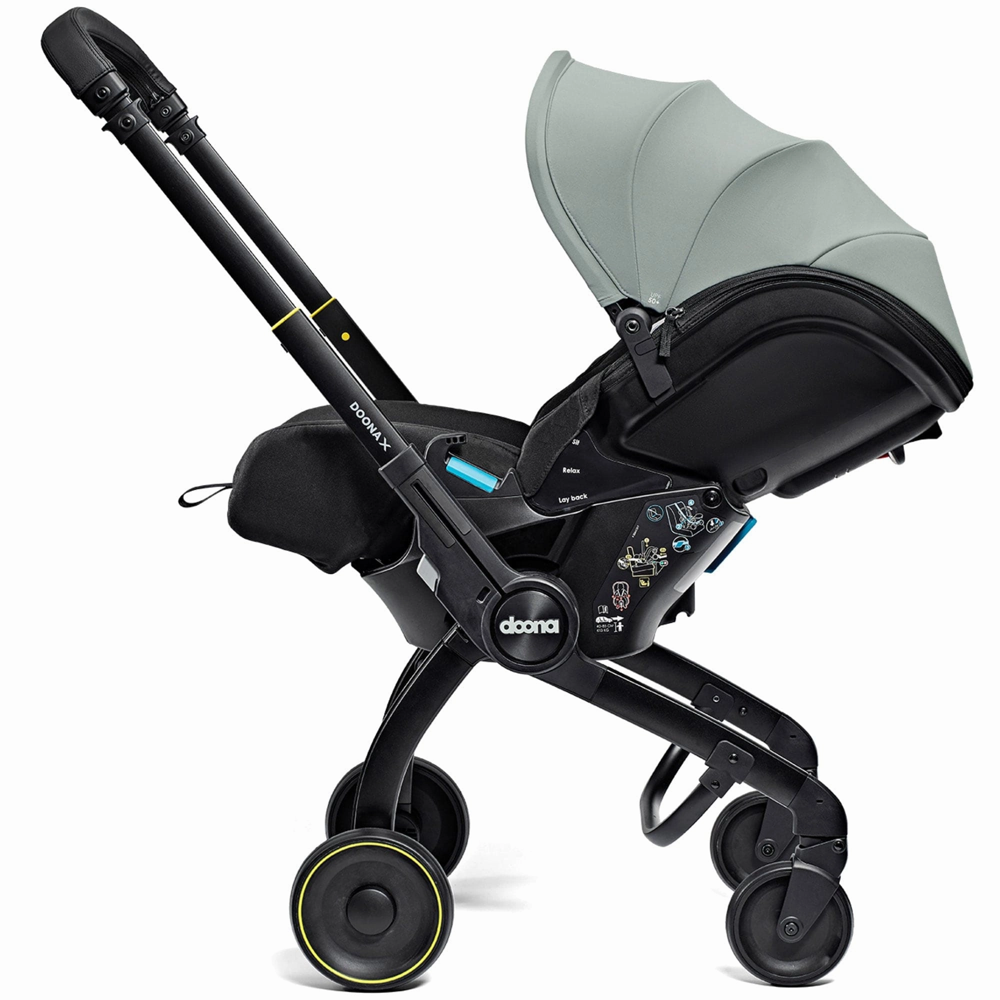 Doona X Infant Car Seat Stroller in Dusty Sage