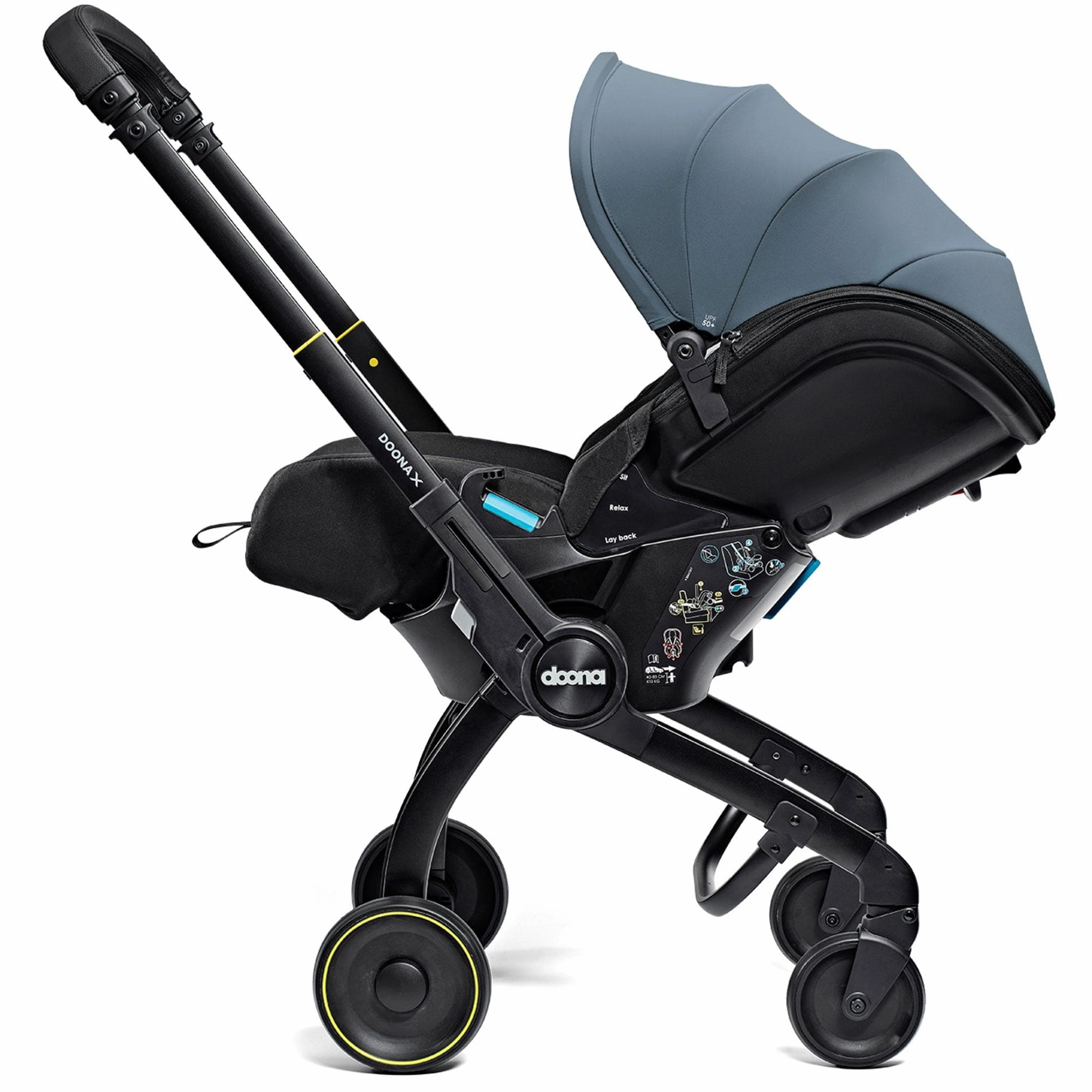 Doona X Infant Car Seat Stroller in Ocean Blue