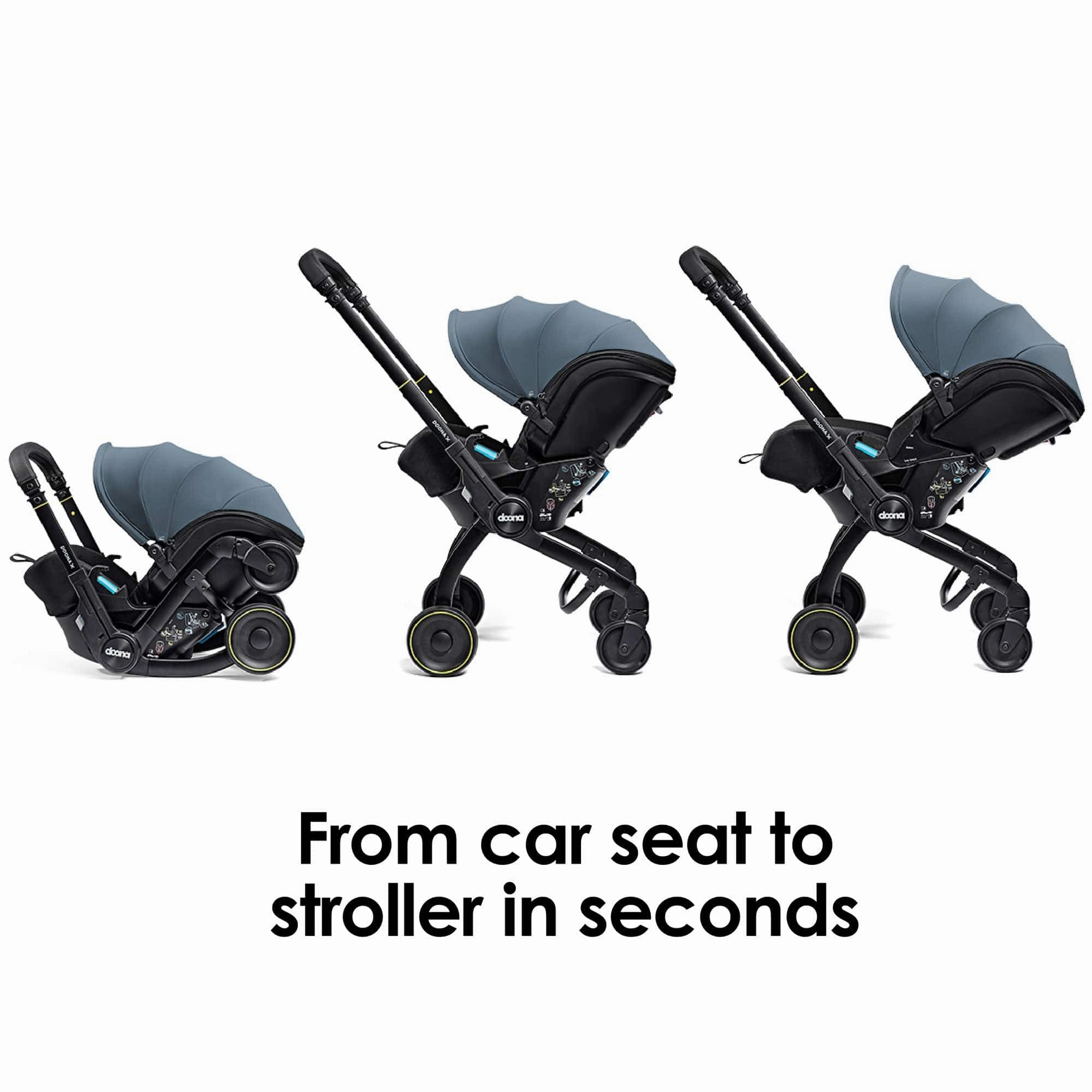 Doona X Infant Car Seat Stroller in Ocean Blue