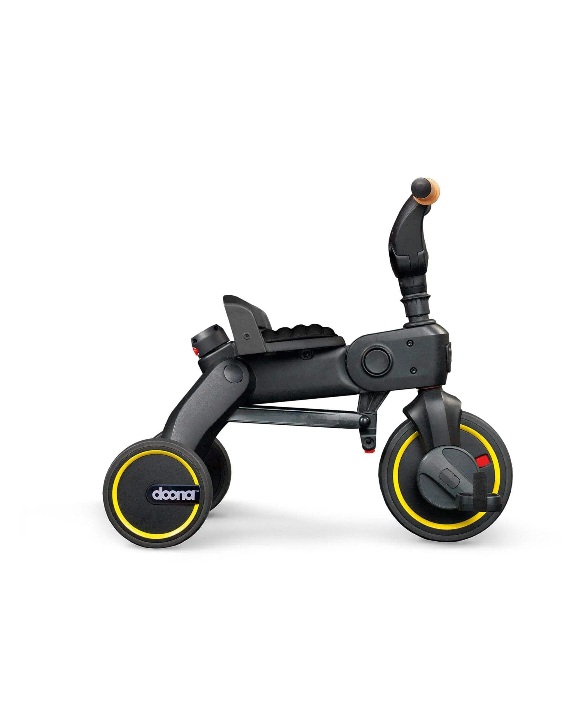 Doona&trade; Liki Push Along Trike S5 - Nitro Black Deluxe