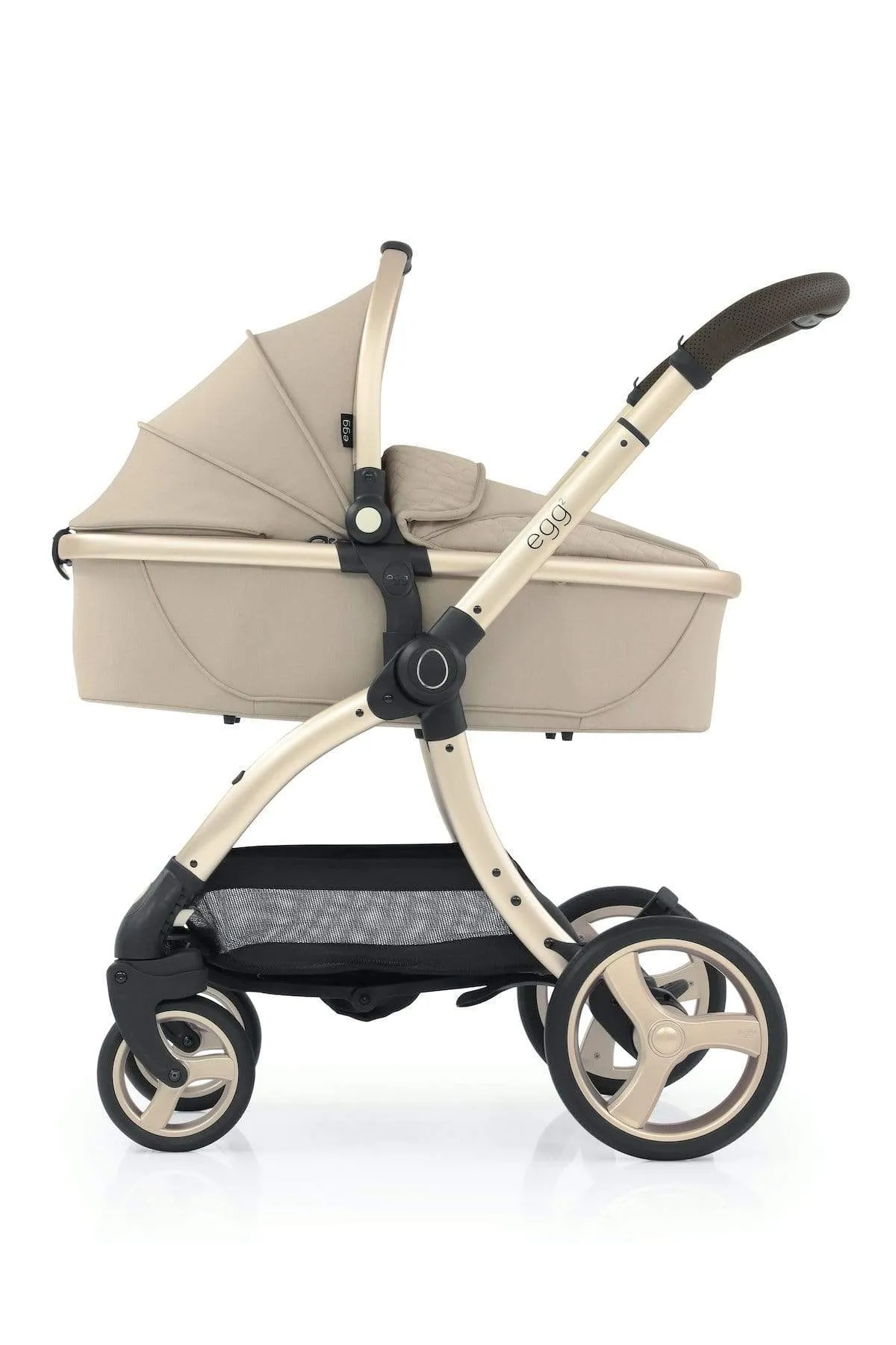 Egg 2 Stroller , Carrycot & Liner - Feather