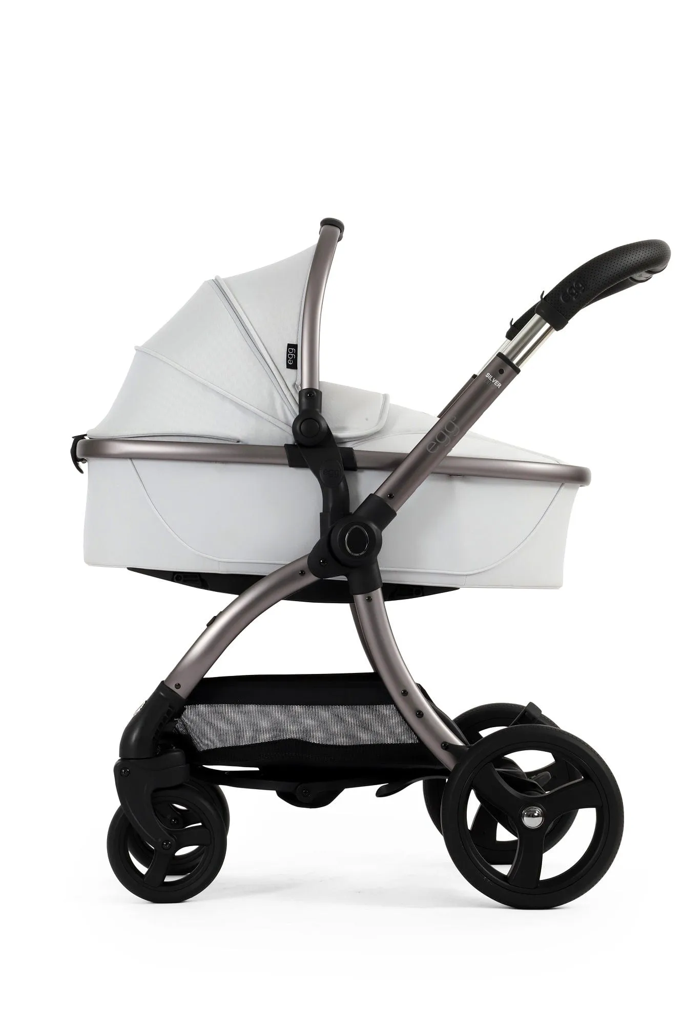 Egg 3 Luxury Cabriofix i-Size Travel System - Houndstooth Silver