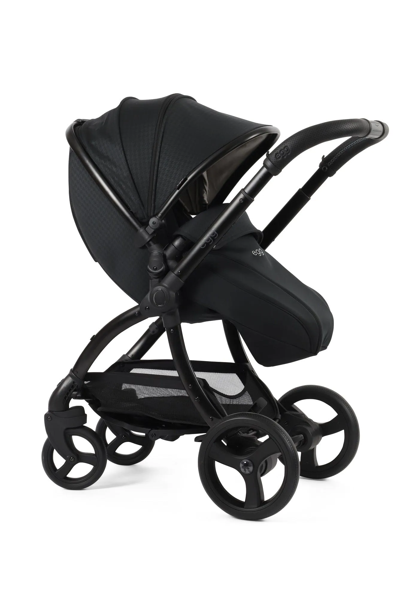 Egg 3 Luxury Pebble 360 PRO 2 Travel System - Houndstooth Black