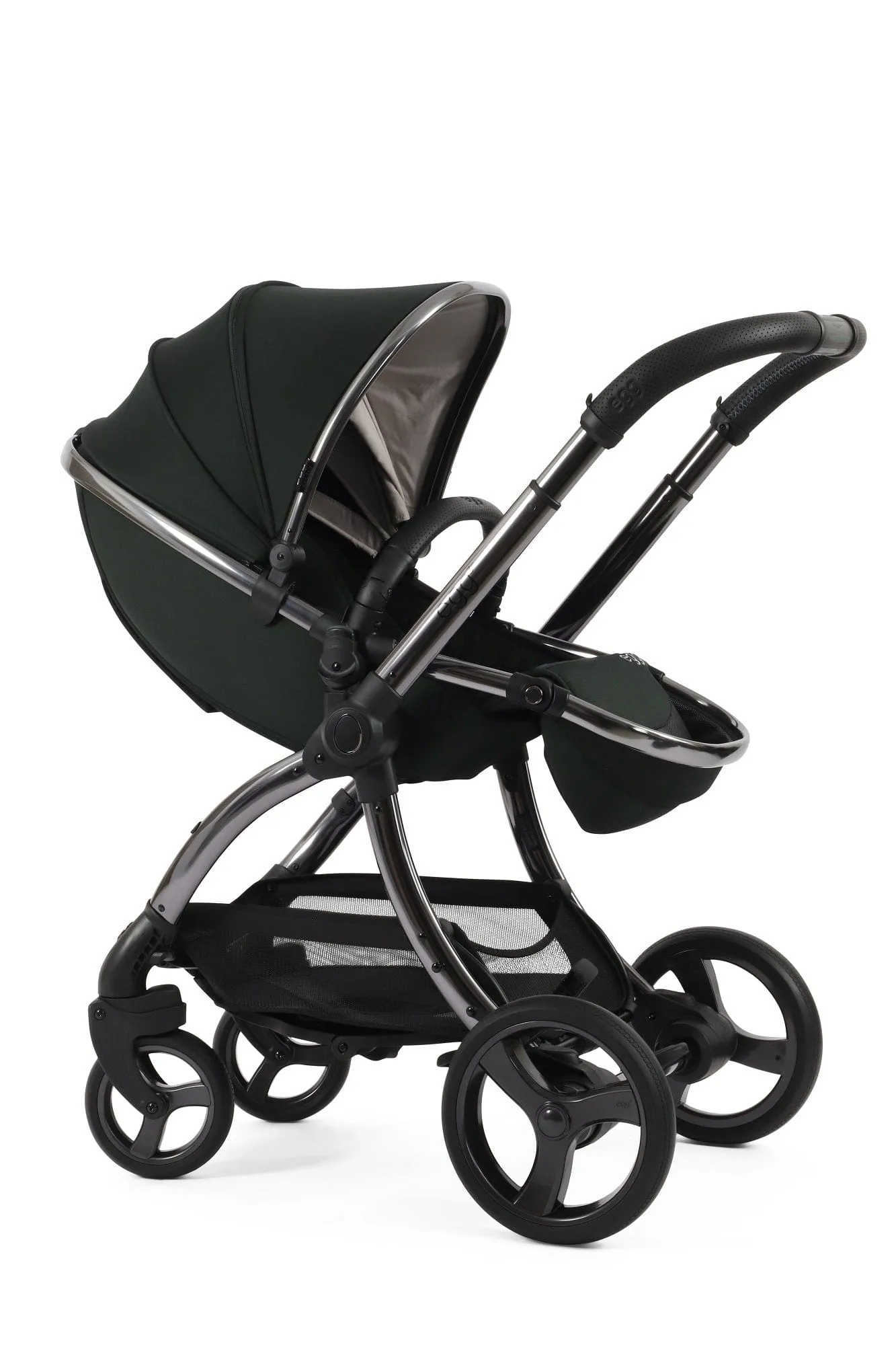 Egg 3 Luxury Shell i-Size Travel System - Black Olive (Ex-Display)