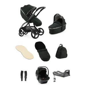 Egg 3 Luxury Shell i-Size Travel System - Black Olive (Ex-Display)