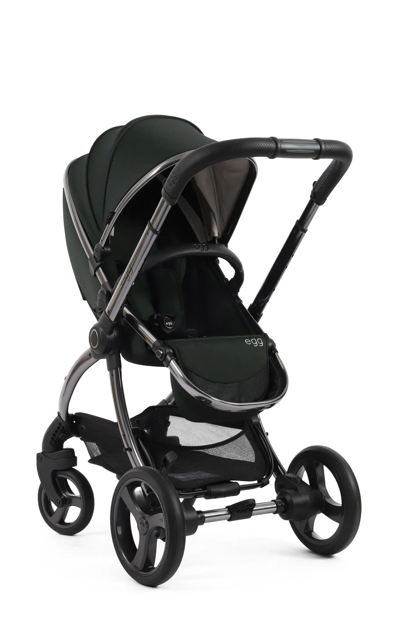 Egg 3 Luxury Shell i-Size Travel System - Black Olive (Ex-Display)