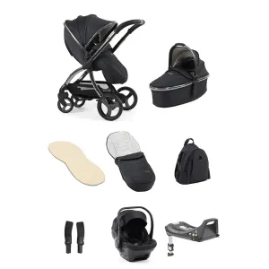 Egg 3 Luxury Shell i-Size Travel System - Carbonite (Ex-Display)