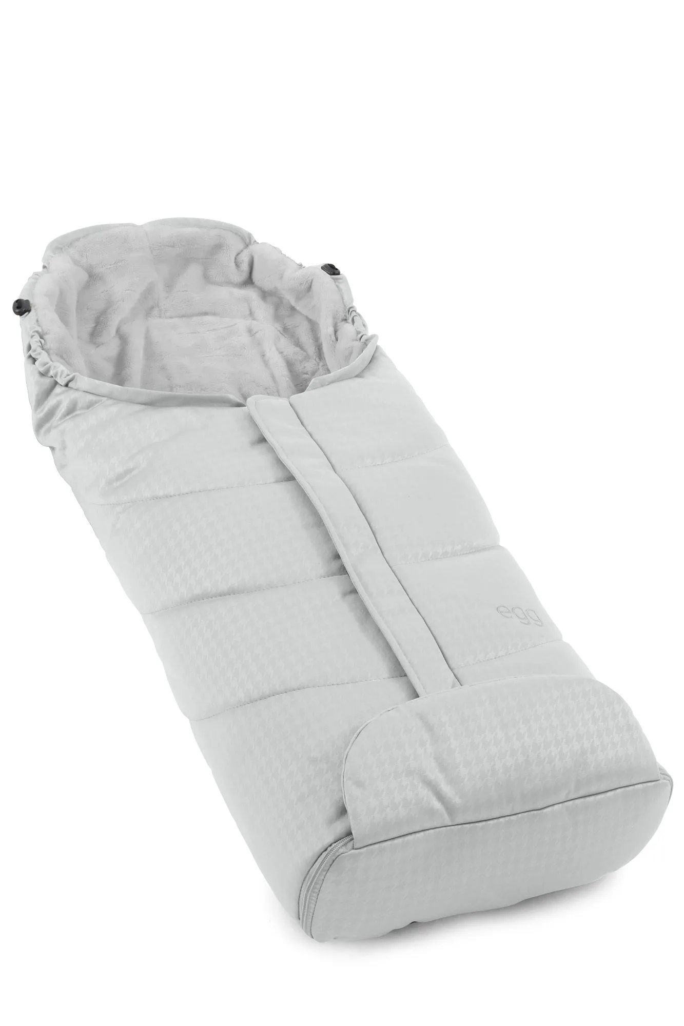 Egg 3 Luxury Shell i-Size Travel System - Houndstooth Silver