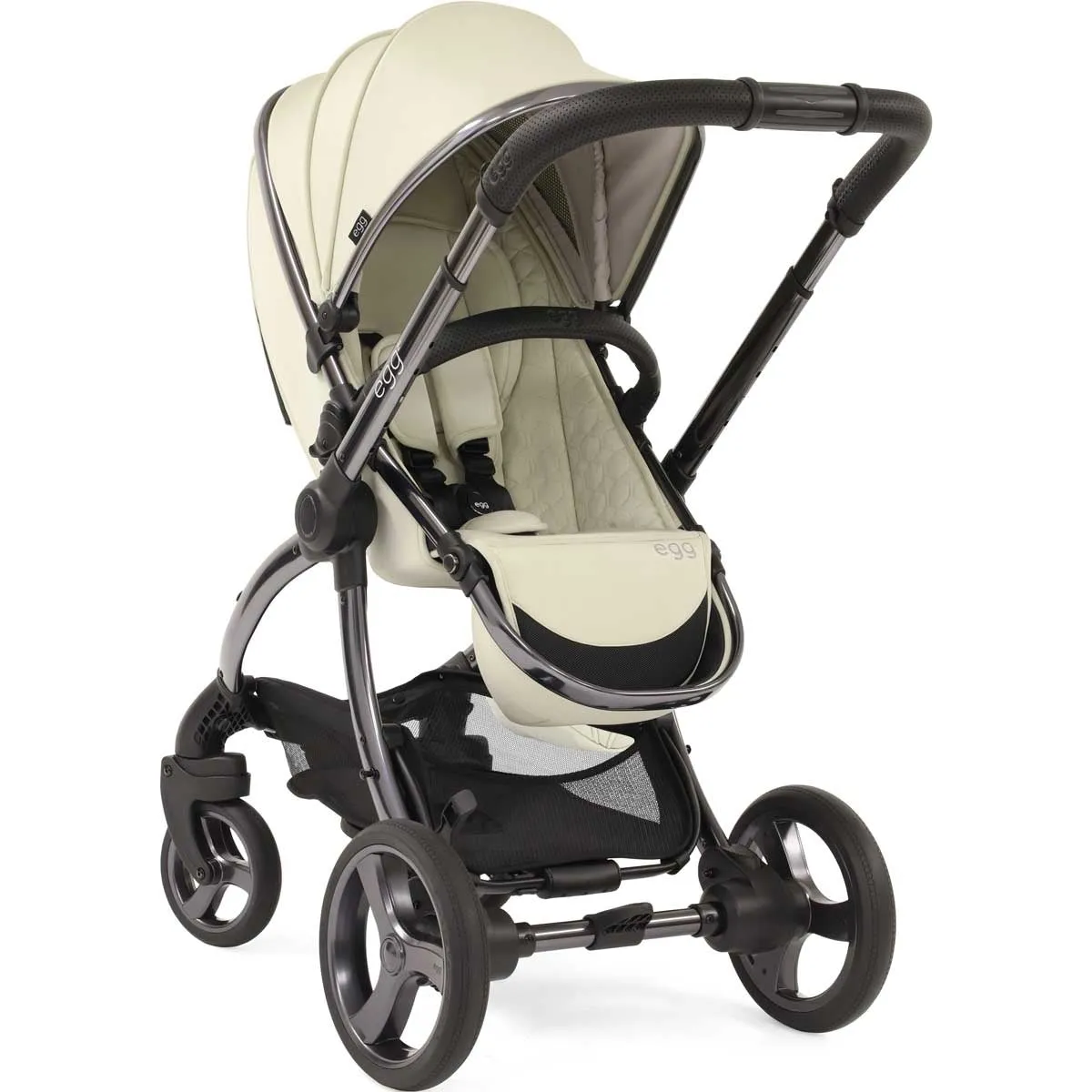 Egg Egg 2 Stroller   Carrycot Complete Pram Set, Moonbeam