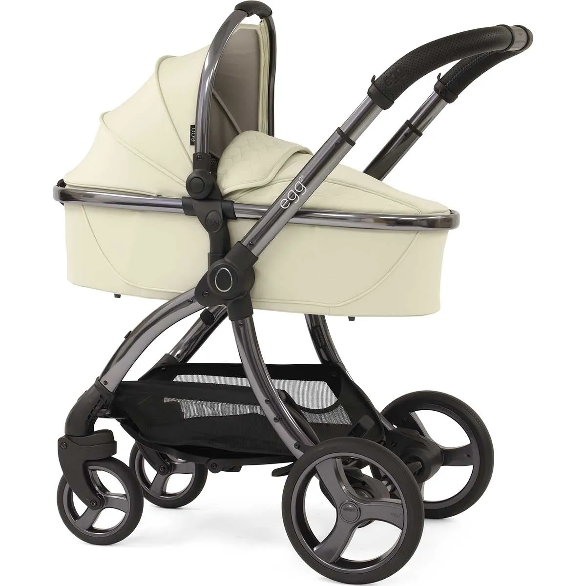 Egg Egg 2 Stroller   Carrycot Complete Pram Set, Moonbeam