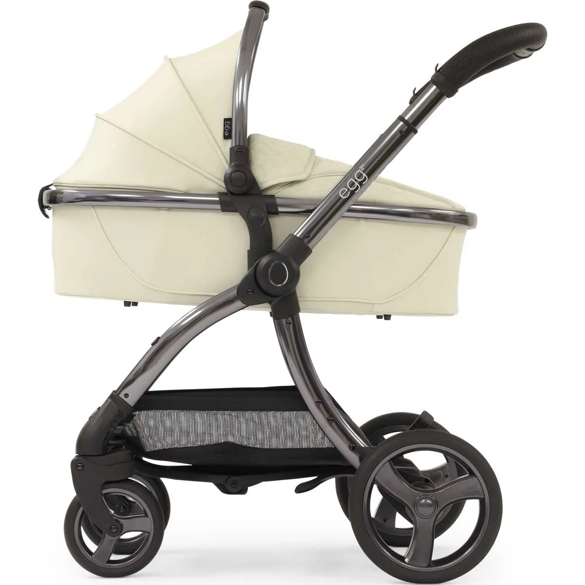 Egg Egg 2 Stroller   Carrycot Complete Pram Set, Moonbeam